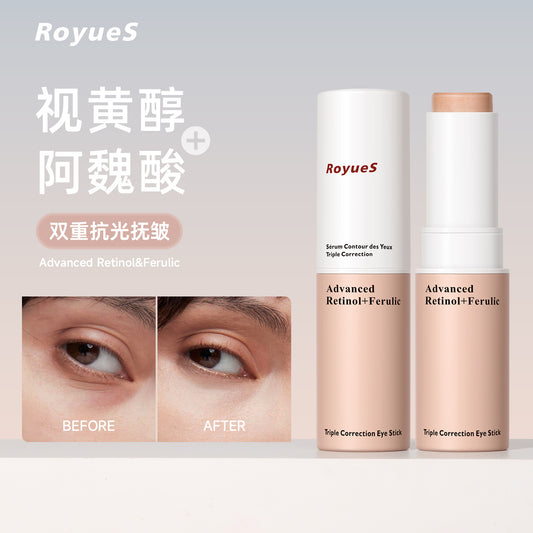 Retinol & Ferulic Acid Age-Defying Eye Stick - Deep Hydration & Firming Balm