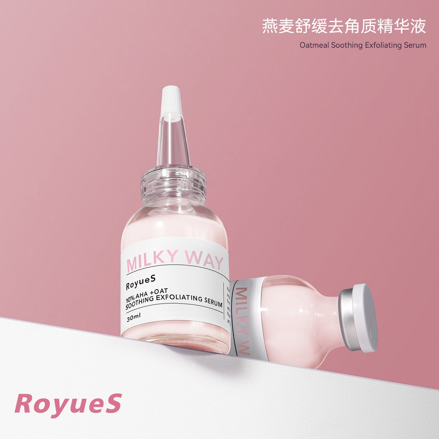 10% AHA Resurfacing Serum - Smoothing, Hydrating & Calming with Oat Extract