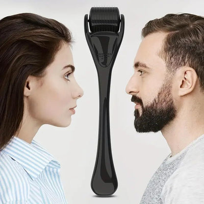 540 Microneedle Roller – Facial Serum Penetration, Scalp & Beard Massage – Medical Grade Derma Roller for Home & Salon Use