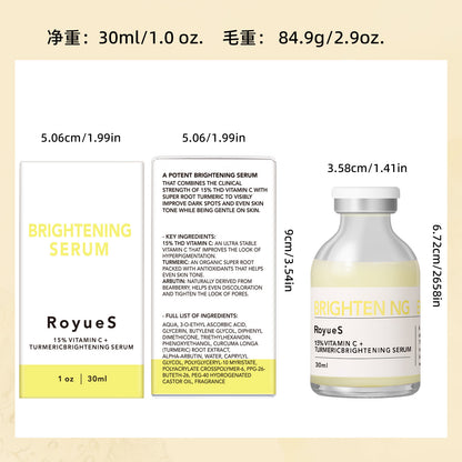 Vitamin C + Turmeric Antioxidant Serum: Dark Spot Corrector & Skin Brightening