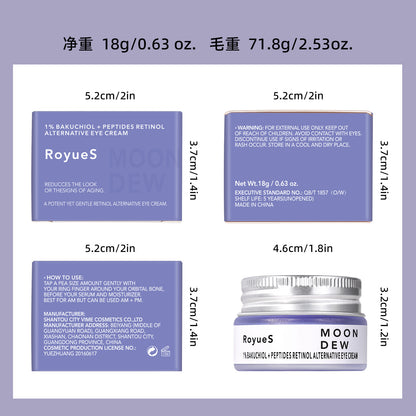 Retinol Eye Lift Cream - 1% Bakuchiol Formula to Fade Fine Lines & Deep Wrinkles