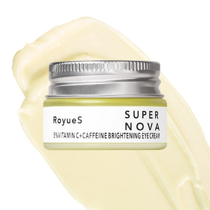 Vitamin C + Caffeine Radiant Eye Cream (15g) - Brightens, Depuffs & Hydrates