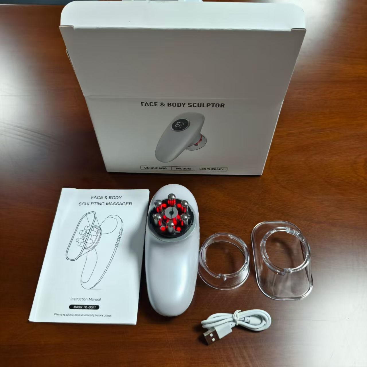 Electric Negative Pressure Massager – EMS Body Sculpting Tool, Cupping & Scraping Therapy, Rechargeable