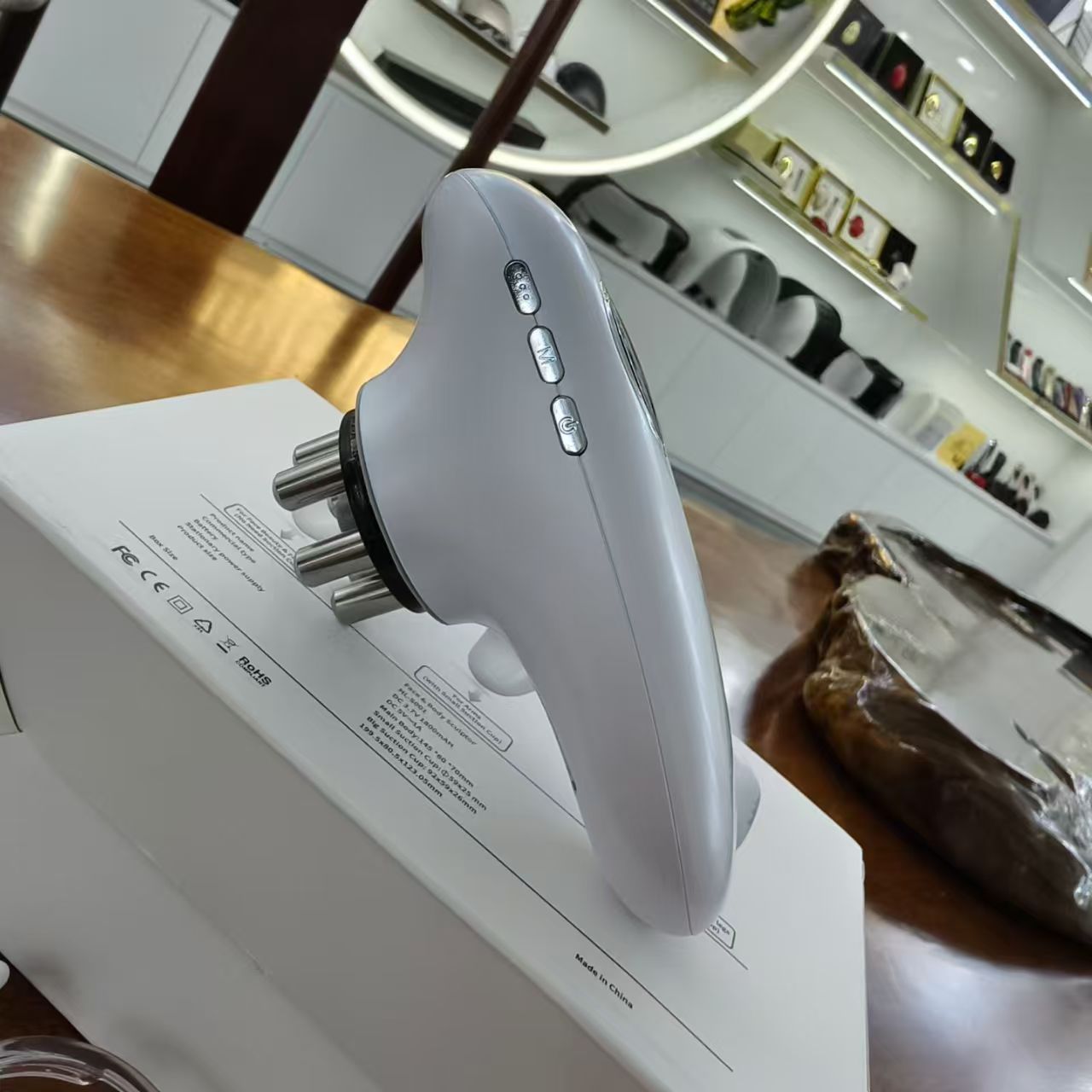 Electric Negative Pressure Massager – EMS Body Sculpting Tool, Cupping & Scraping Therapy, Rechargeable