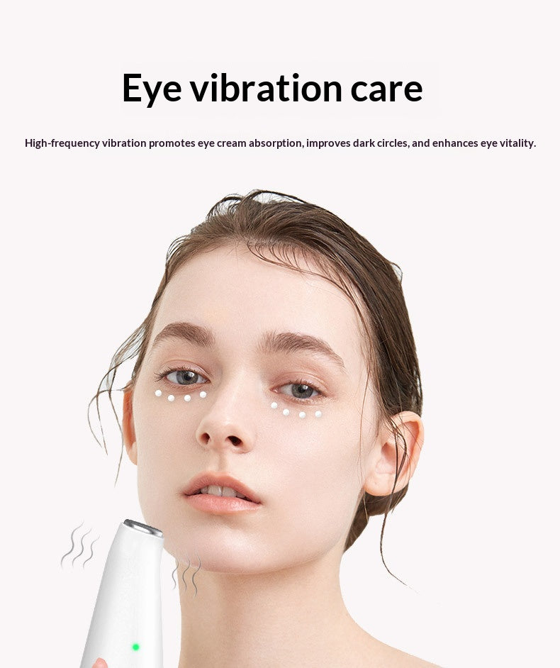 Hot & Cold Therapy Facial Massager | LED Light Therapy & Essence Infusion Device | Eye Care & Skin Lifting Beauty Tool