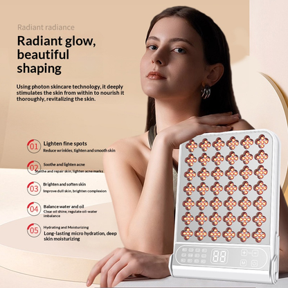 Full-Body LED Light Therapy Panel – Photon Skin Rejuvenation Device for Brightening, Anti-Aging & Professional Light Therapy