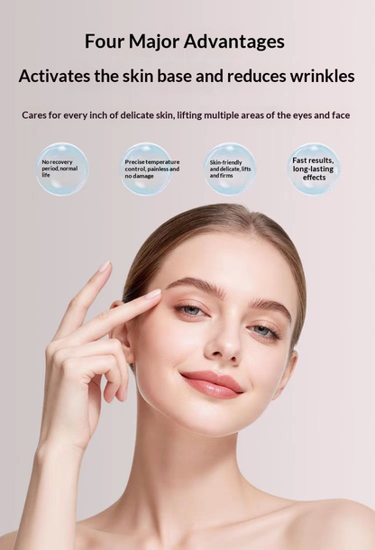 Professional Collagen Induction Beauty Instrument – Eye & Face Lifting, Wrinkle Smoothing, Under-Eye Bag Reducer