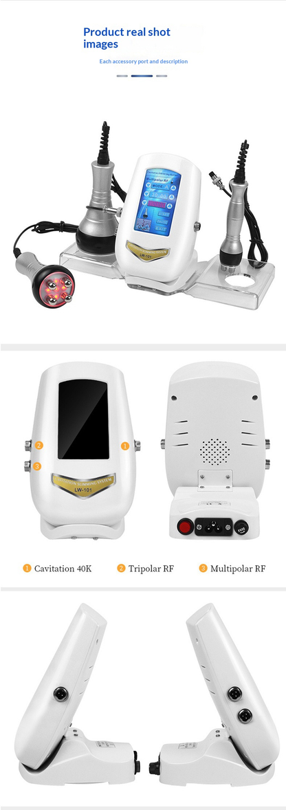 40K Ultrasonic Cavitation + Vacuum Roller | Body Shaper Massager