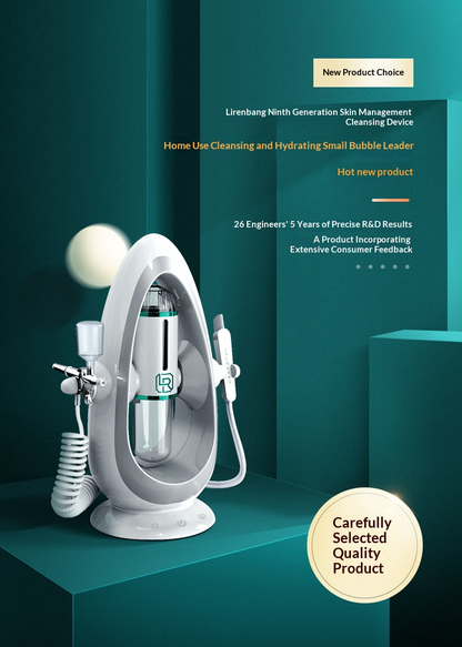 Blackhead Vacuum + Oxygen Spray | Pore Cleansing & Serum Infusion Device