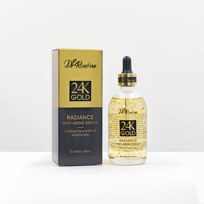 24K Gold Radiance Anti-Aging Skincare Set | Firm, Brighten & Rejuvenate Your Skin