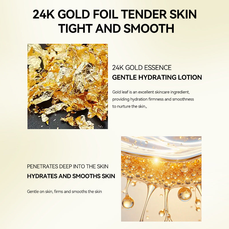 24K Gold Radiance Anti-Aging Skincare Set | Firm, Brighten & Rejuvenate Your Skin