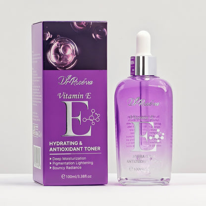 Vitamin E Hydrating Toner & Lotion Set | Daily Antioxidant Moisture for Soft, Supple Skin