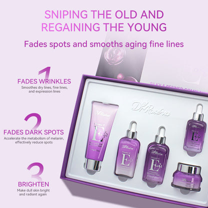 Vitamin E Hydrating Toner & Lotion Set | Daily Antioxidant Moisture for Soft, Supple Skin