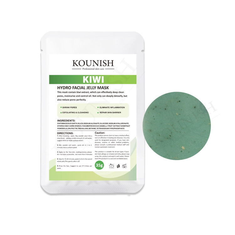 Salon-Grade Jelly Gel Mask Powder | Rose/Collagen/Chamomile/Lavender Crystal Hydrating Mask | Oil-Control & Moisturizing Home Spa Kit