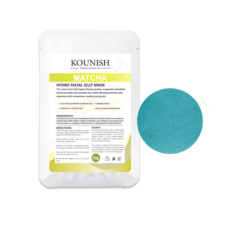 Salon-Grade Jelly Gel Mask Powder | Rose/Collagen/Chamomile/Lavender Crystal Hydrating Mask | Oil-Control & Moisturizing Home Spa Kit