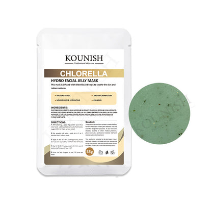 Salon-Grade Jelly Gel Mask Powder | Rose/Collagen/Chamomile/Lavender Crystal Hydrating Mask | Oil-Control & Moisturizing Home Spa Kit